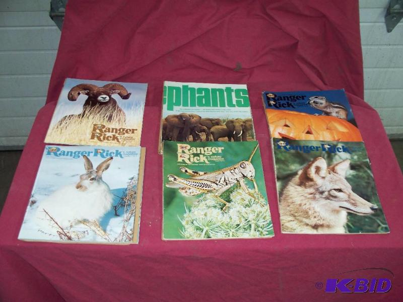Lot of Ranger Rick Magazines...