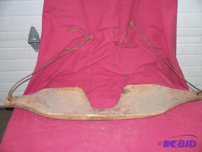 Vintage water bucket carrier...