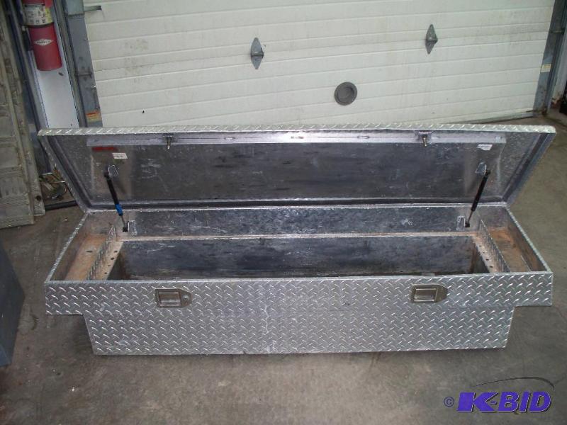 Aluminum Diamond plate tool box...
