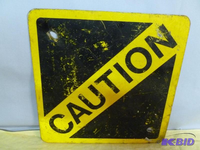 lot 126 image: Heavy Gage Metal Trail Sign That Measures 12&...