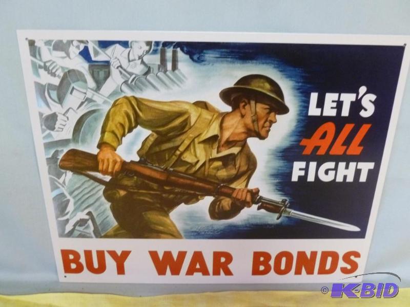 lot 13 image: Collectible Lets All Fight - Buy War Bonds&n...