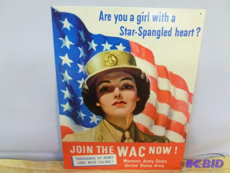 lot 2 image: Collectible Womens Army Corp - WAC&nbspMeta...