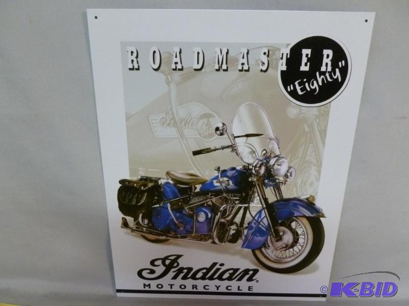 lot 42 image: Collectible Indian Motorcycle Roadmaster Eigh...
