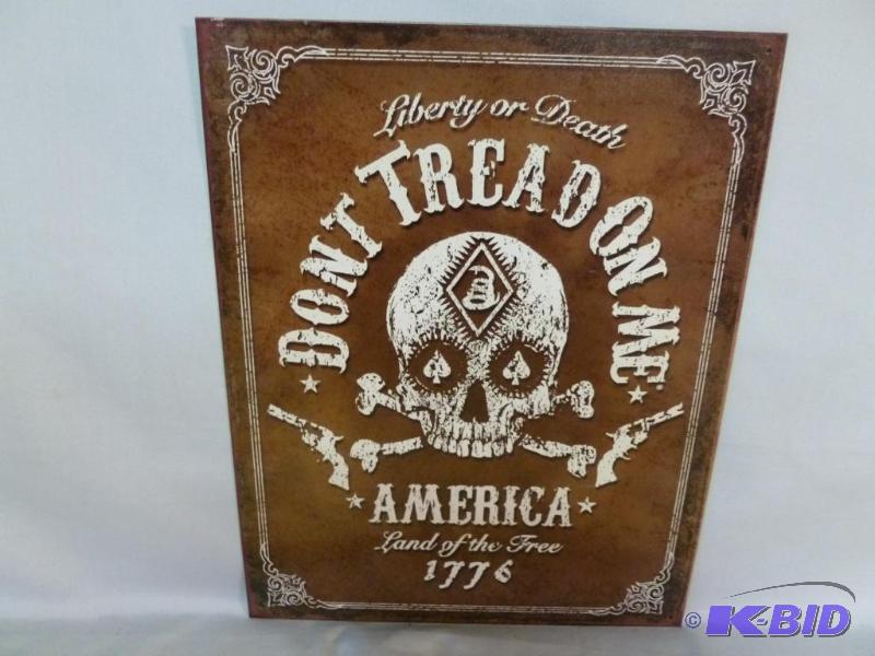 lot 63 image: Collectible Dont Tread On Me Liberty Or Deat...