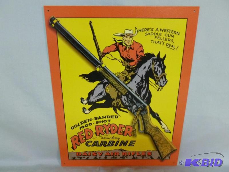 lot 67 image: Collectible Daisy Red Rider Cowboy Carbine Me...