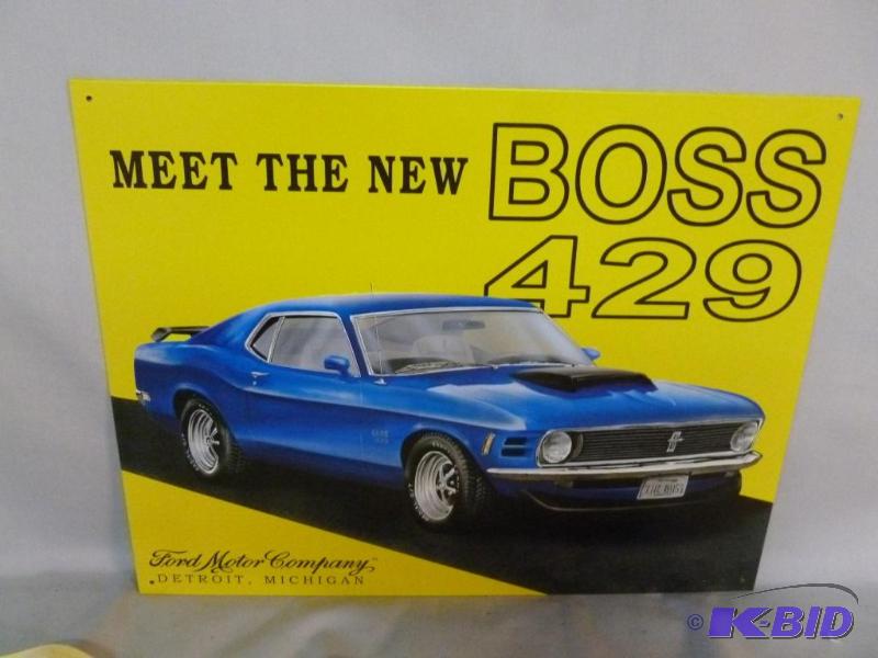 lot 73 image: Collectible Ford Motor Company Boss 429 Metal...