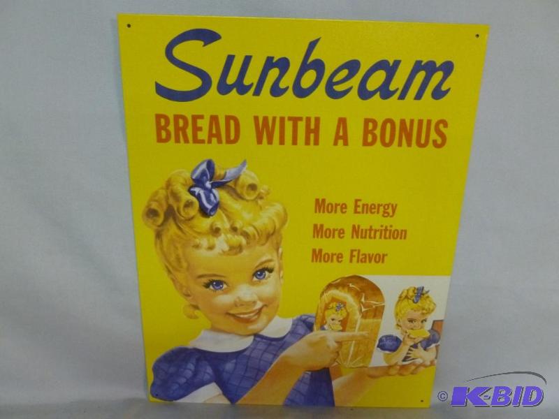 lot 74 image: Collectible Sunbeam Bread With A Bonus Metal ...
