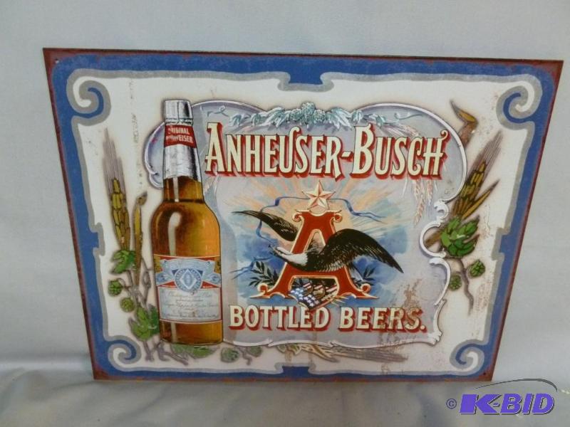 lot 92 image: Collectible Anheuser- Busch Bottled Beers&nbs...