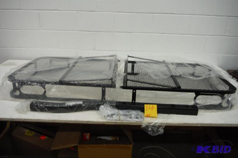 lot 14 image: Pro Series 63153 60" x 24" Hitch Mounted Cargo Carrier (Black)