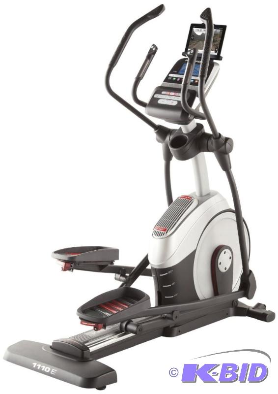 lot 20 image: ProForm 1110 E Elliptical Trainer, not fully assembled, may be missing some hardware. Please inspect
