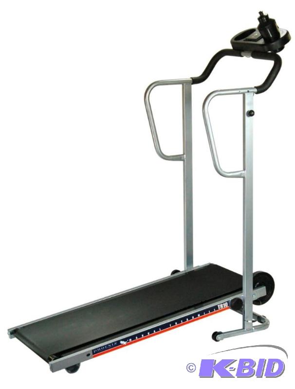 lot 55 image: Phoenix 98510 Easy-Up Manual Treadmill, New in box