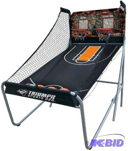 lot 68 image: Triumph Sports USA Big Shot 8-in-1 Two-Player Basketball,Has all parts, Digital scorer does not power up