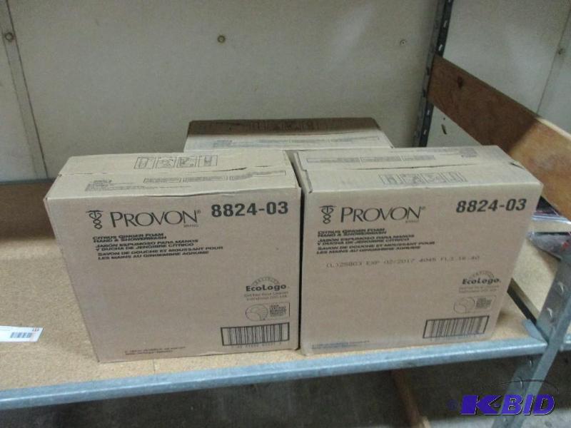 3 case of Provon handshower wash...