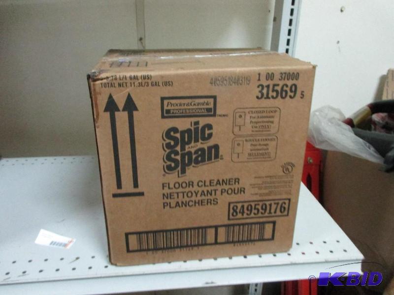 Case of Spic n Span floor cleaner...