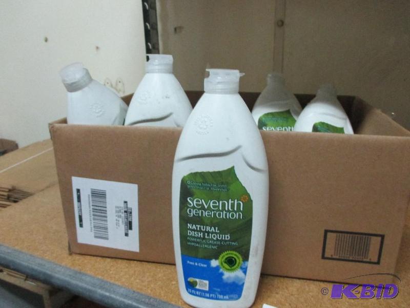 6 bottle of Seventh generation dish liquid...