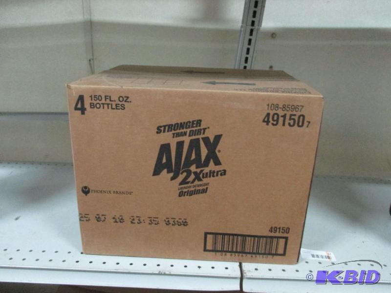 Case of Ajax Laundry Detergent...