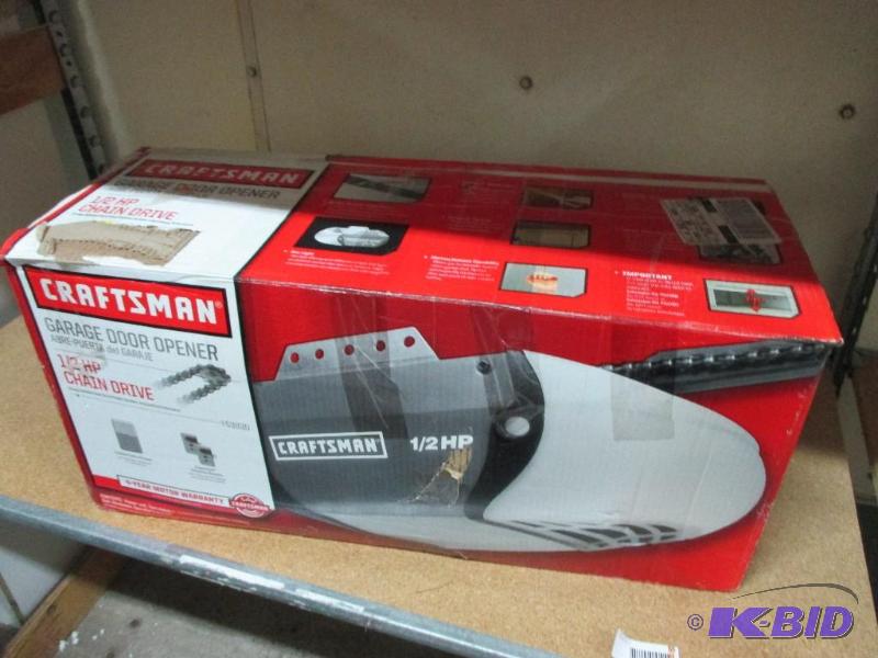 Craftsman 12 hp garage door opener...