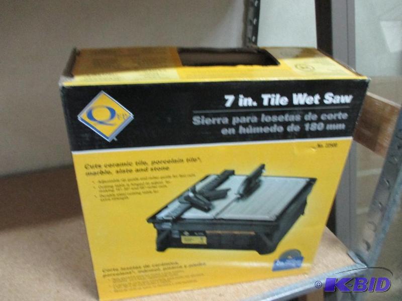 7in tile saw...