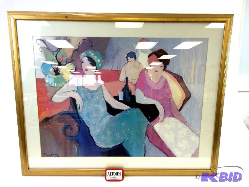 lot 14 image: Very large Print -  by  Itzchak Tarkay