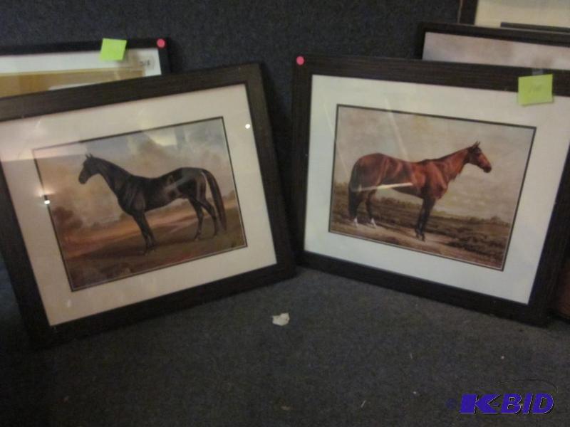 Pair of 20 inch framed wall art.  &nbsp  &n...