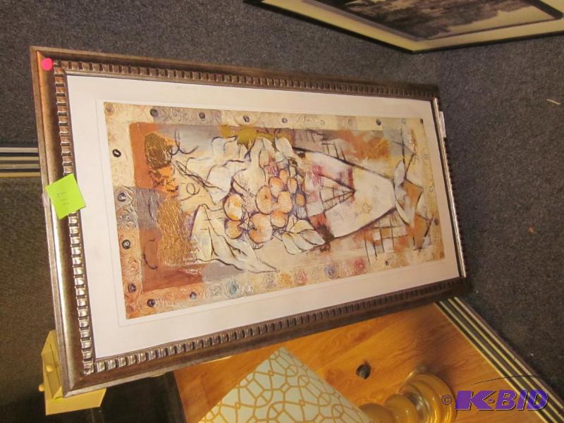 Large 30 inch framed artwork.  &nbsp  &nbsp...