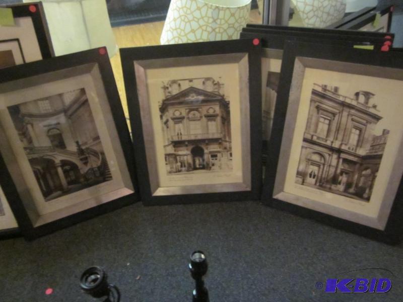 Lot of (3) 20 inch framed prints.   &nbsp  ...