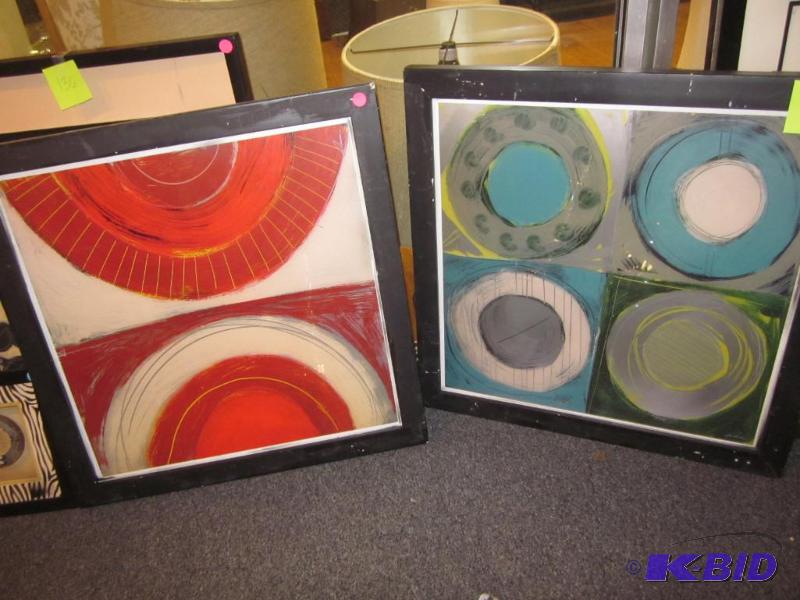 Pair of 20 inch framed artwork.&nbsp  &nbsp...