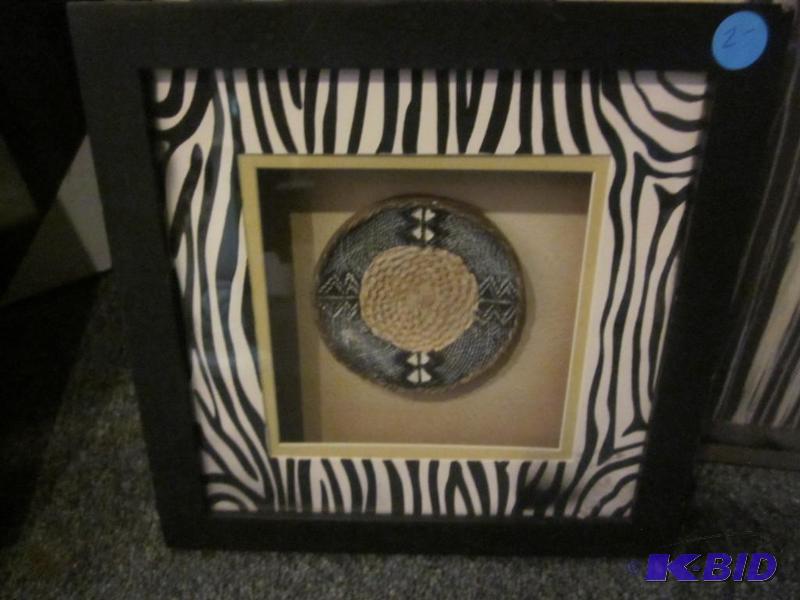 Framed shadow box artwork.&nbsp  &nbsp  &nb...