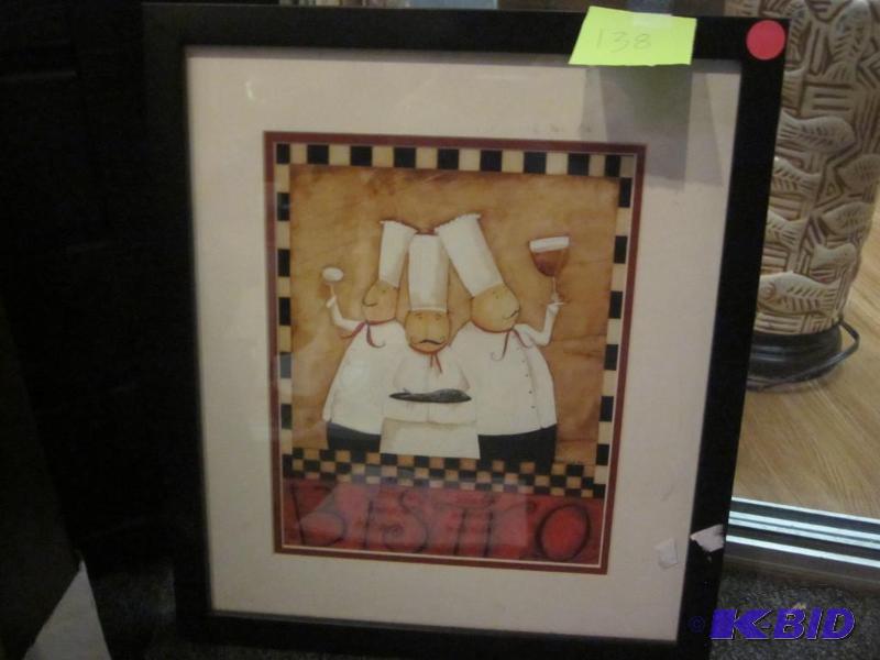 Small, up to 20 inch, Bistro print.  &nbsp  ...