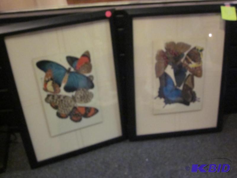 Pair of 20 inch framed prints....