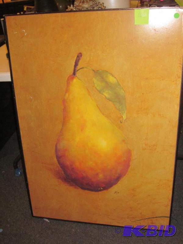 Large 30 inch Pear print, Mia.  &nbsp  &nbs...