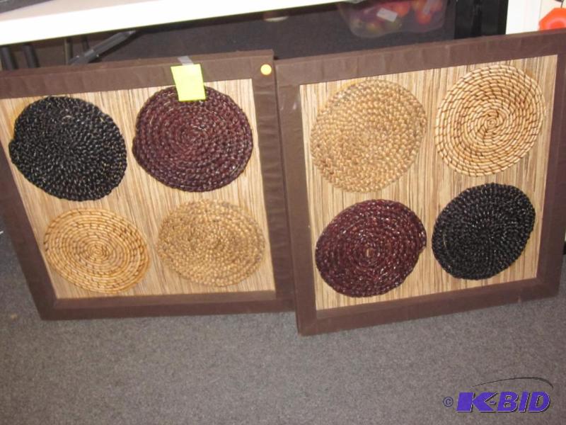 Pair of 20 inch original framed artwork.&nbs...