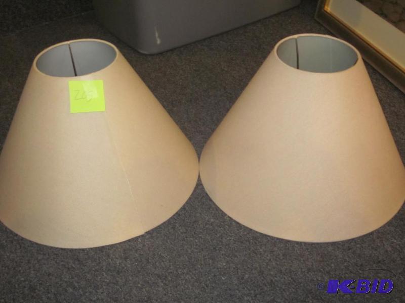 Pair of lamp shades.&nbsp  &nbsp  &nbsp...