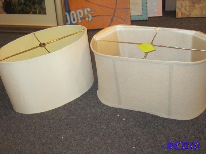 Pair of lamp shades....