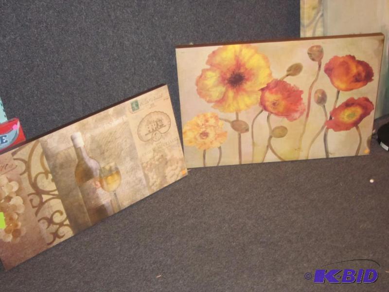 Pair of 30 inch wall art.&nbsp  &nbsp  &nb...