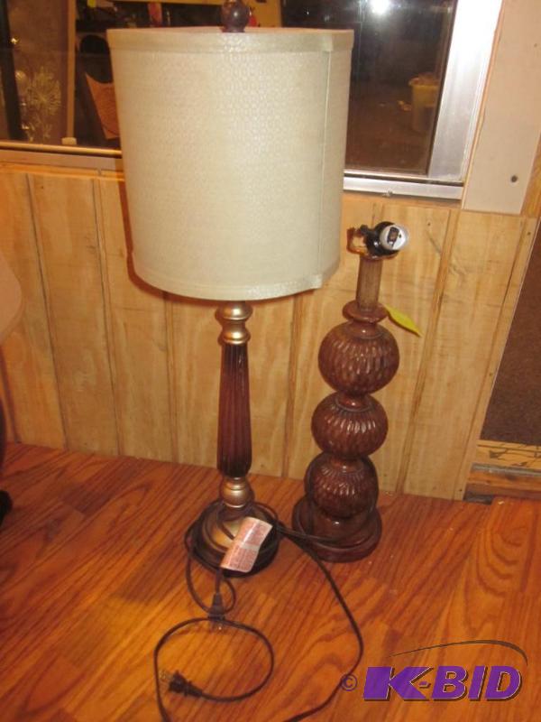Pair of decorative table lamps.&nbsp  &nbsp...
