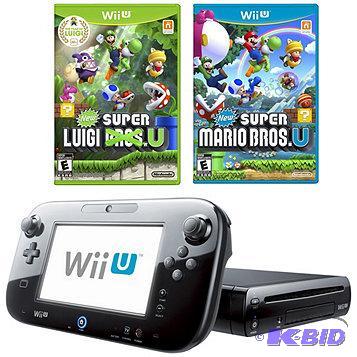 NEW -- Nintendo 32GB Wii U with Mario Bros. U...