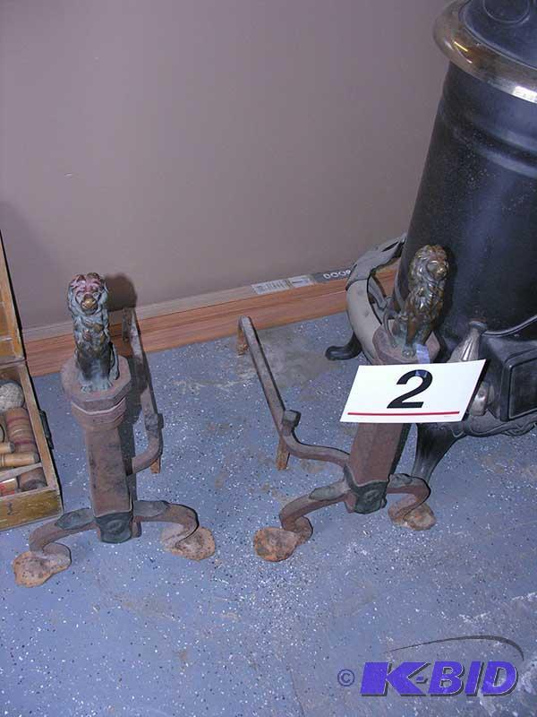 Bronze Lions, Andioron set.