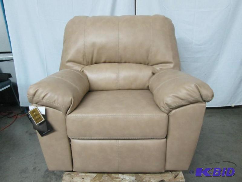 lot 1 image: Ashley DuraBlend Rocker Recliner