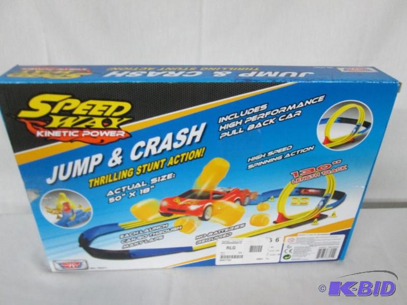lot 43 image: Jump & Crash Speedway Track Set