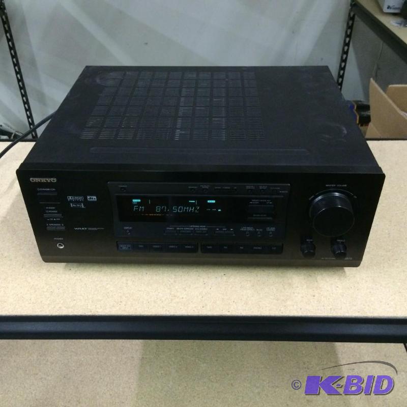 lot 1 image: Onkyo TX-DS575X 5.1 Channel Audio  Video Rec...