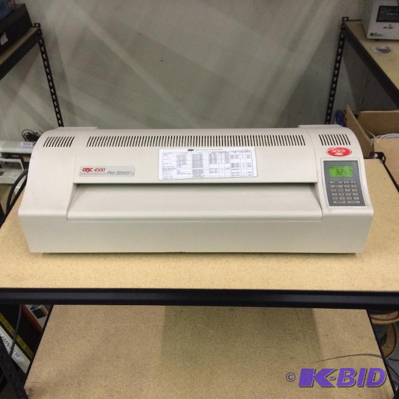 lot 6 image: GBC 4500 Pro Series 18" Hot Cold Laminat...