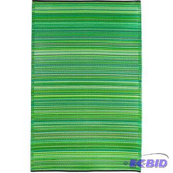 New Cancun Green 5 x 8 Indoor  Outdoor Rug...