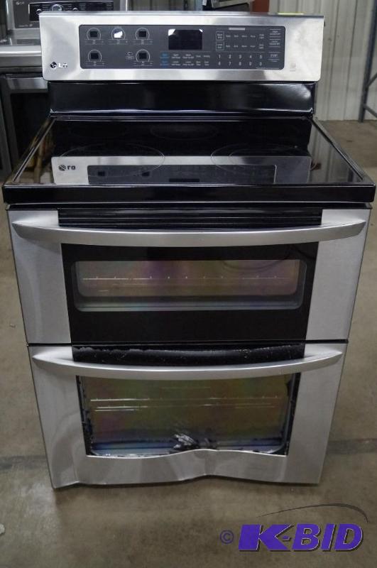 Electric double ovenrange