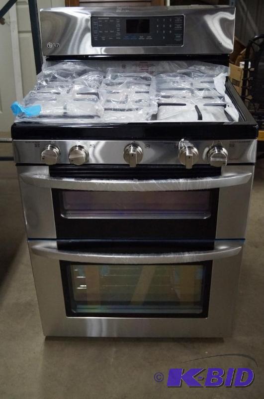 Gas double ovenrange