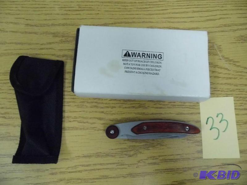 Wood Handle Knife