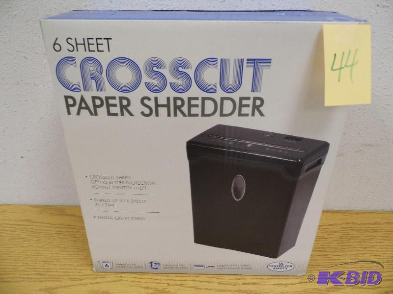 New Cross Cut Paper Shredder