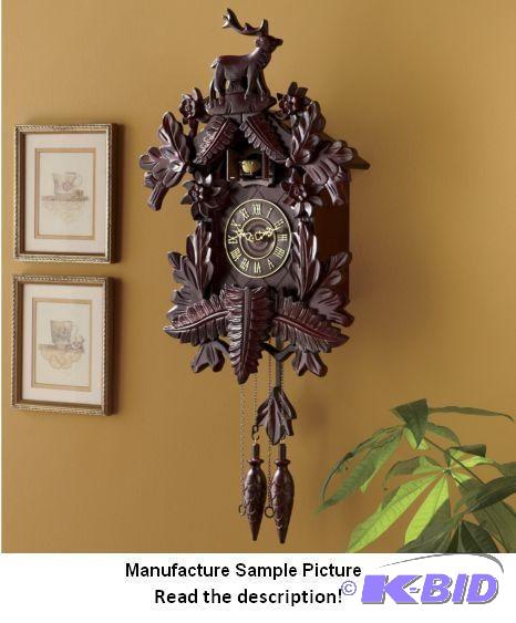 lot 10 image: Nostalgic Cherry Finish Cuckoo Clock - Remini...