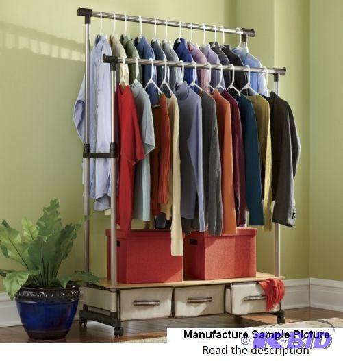 lot 123 image: Double Hanger Organizer - Perfect for so many...