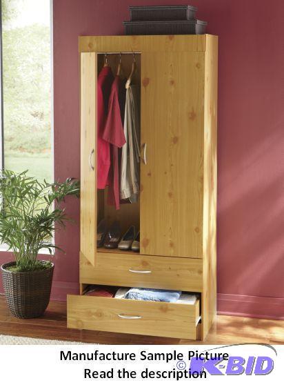 lot 125 image: Wardrobe Cabinet - Youll never be short on c...